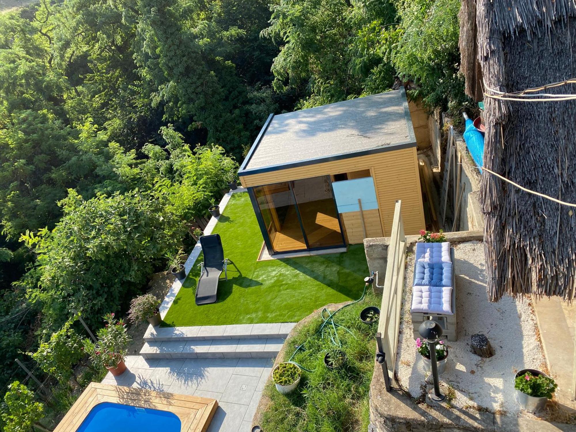 Panorama Apartmanhaz Badacsonytomaj Exteriör bild
